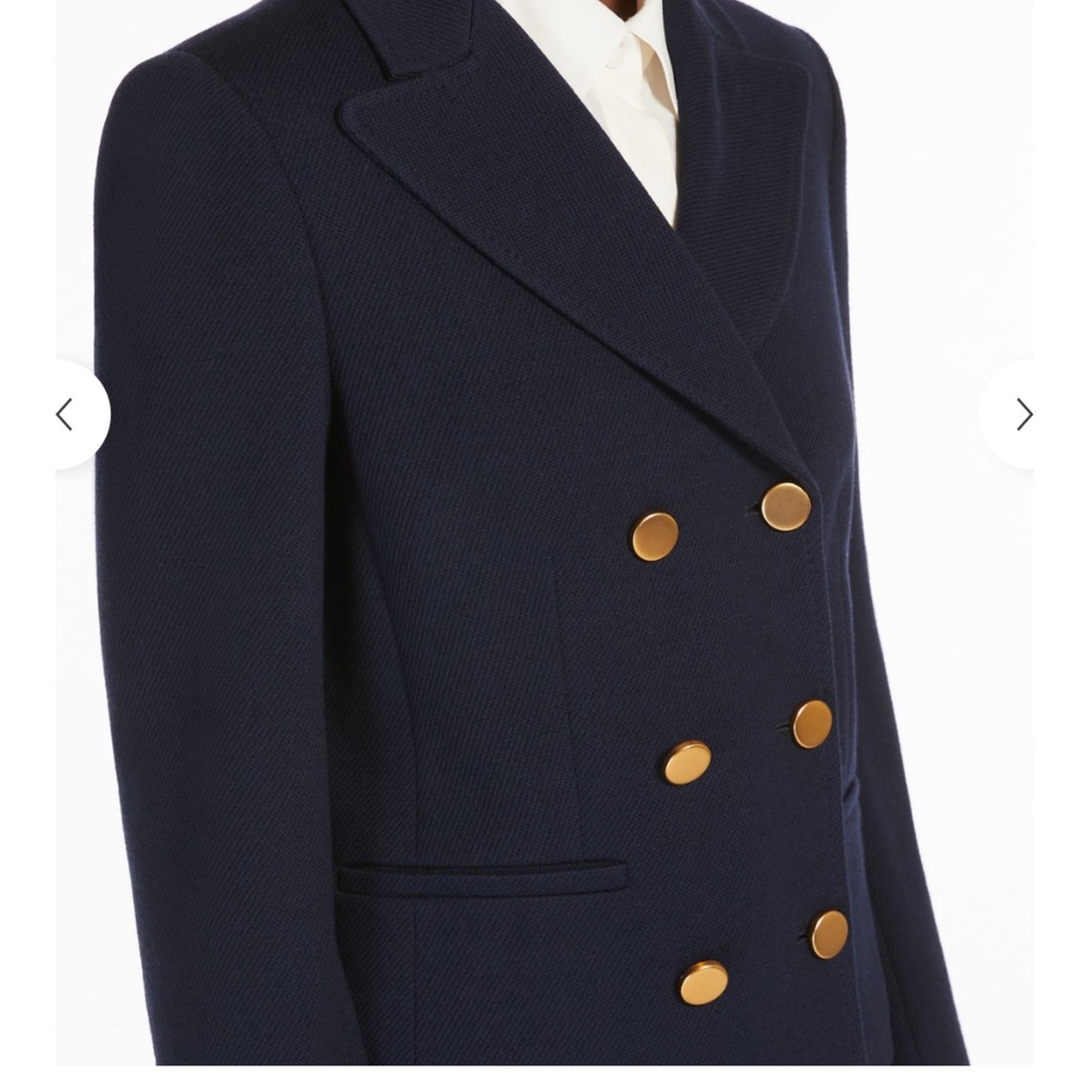 MAX MARA Double-breasted jersey blazer
